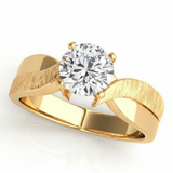 Solitaire Engagement Ring (50040-E) — Yellow Gold
