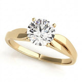 Solitaire Engagement Ring (50025-E) — Yellow Gold