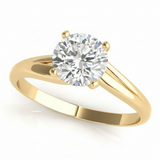 Solitaire Engagement Ring (50078-E) — Yellow Gold