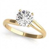 Solitaire Engagement Ring (50078-E) — Yellow Gold