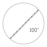 14K 100" 1mm Lumina Spool Chain