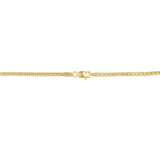 10K Gold 2.5mm Solid Round Box Chain 