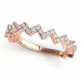 1/3 ctw Stackable Ring — Rose Gold