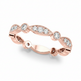 1/3 ctw Stackable Ring — Rose Gold