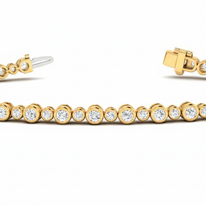 1 7/8 ctw Tennis Bracelet — Yellow Gold