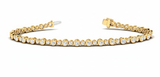 1 7/8 ctw Tennis Bracelet — Yellow Gold