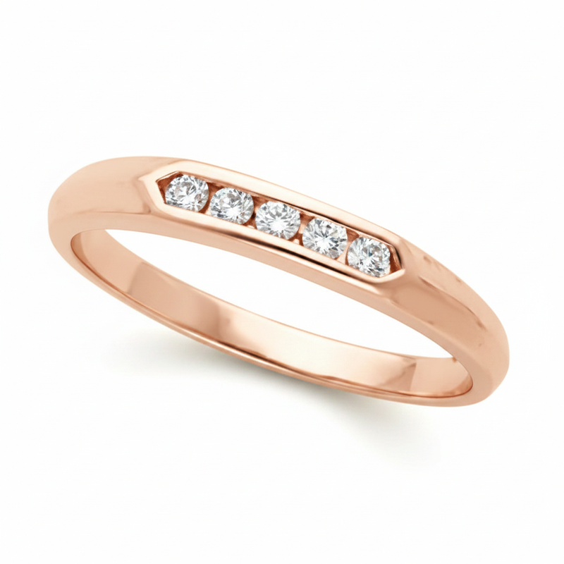 The Beatrix Anniversary Band — Rose Gold