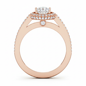 The Colette Engagement Ring — Rose Gold