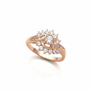 The Delia Engagement Ring — Rose Gold