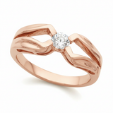 The Dubrova Engagement Ring — Rose Gold