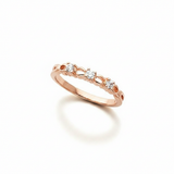 The Elestial Anniversary Band — Rose Gold