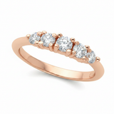 The Gaia Anniversary Band — Rose Gold