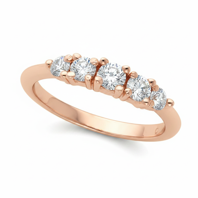 The Gaia Anniversary Band — Rose Gold
