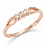 The Ingrid Anniversary Band — Rose Gold