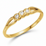 The Ingrid Anniversary Band — Yellow Gold
