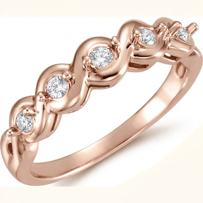 The Janus Anniversary Band — Rose Gold