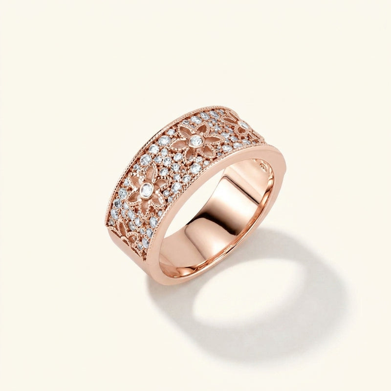 The Josephine Anniversary Band — Rose Gold
