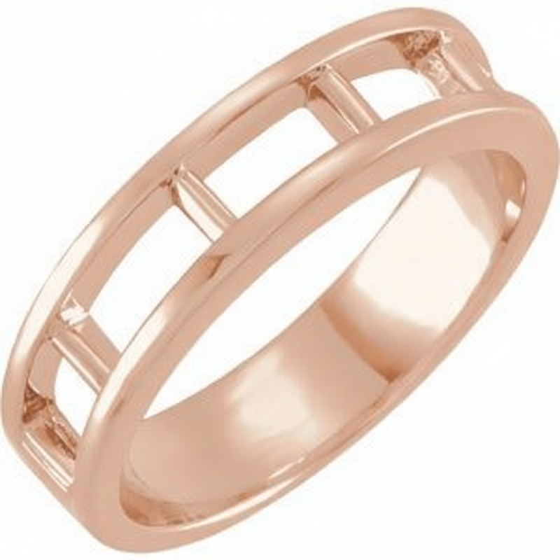 The Juliette Anniversary Band — Rose Gold