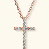 0.6 ctw The Kaya — Diamond Necklace — Rose Gold