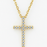 0.6 ctw The Kaya — Diamond Necklace — Yellow Gold