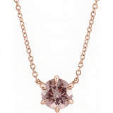 The Nadja — Diamond Necklace — Rose Gold