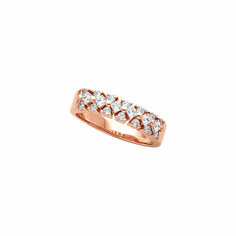 The Quirina Anniversary Band — Rose Gold