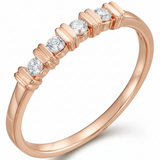 The Tate Anniversary Band — Rose Gold