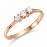 The Tatiana Anniversary Band — Rose Gold