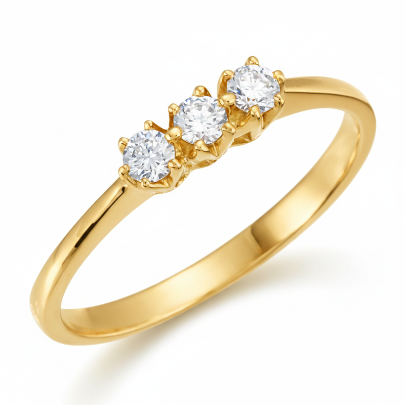 The Tatiana Anniversary Band — Yellow Gold