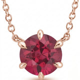 The Tatiana — Diamond Necklace — Rose Gold