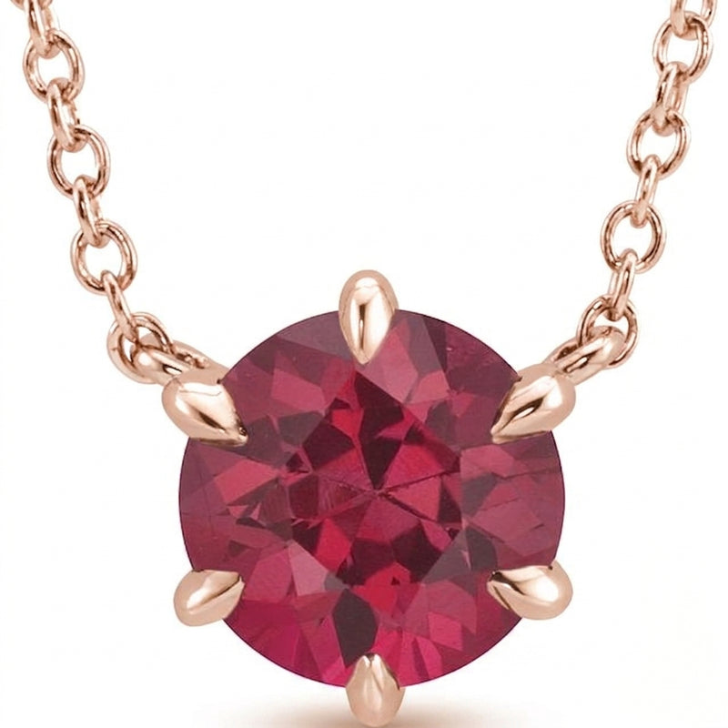 The Tatiana — Diamond Necklace — Rose Gold