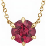 The Tatiana — Diamond Necklace — Yellow Gold