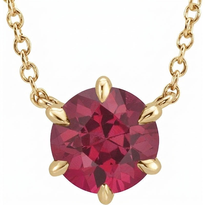 The Tatiana — Diamond Necklace — Yellow Gold