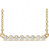 1/4 ctw The Umber — Diamond Necklace — Yellow Gold