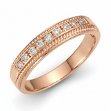The Uvite Anniversary Band — Rose Gold