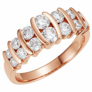 The Xanthos Anniversary Band — Rose Gold