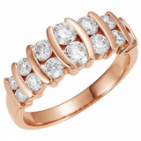 The Xanthos Anniversary Band — Rose Gold