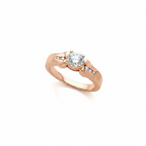 The Xara Engagement Ring — Rose Gold