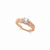 The Xara Engagement Ring — Rose Gold