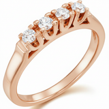 The Xel Anniversary Band — Rose Gold