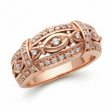 The Ysabel Anniversary Band — Rose Gold
