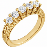 The Yvette Anniversary Band — Yellow Gold