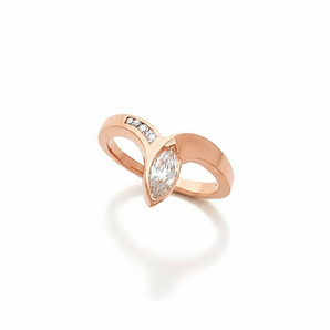 The Yvette Engagement Ring — Rose Gold