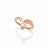 The Yvette Engagement Ring — Rose Gold