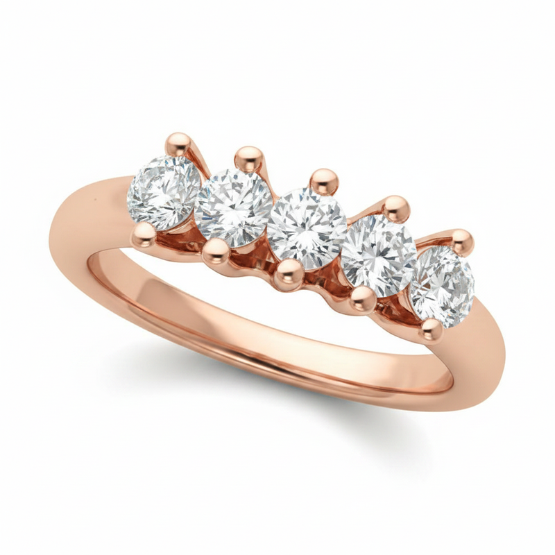 The Zenaide Anniversary Band — Rose Gold