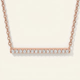 The Ziva — Diamond Necklace — Rose Gold