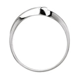The Ebony Accented Engagement Ring - view 4