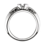 The Querida Bezel Engagement Ring - view 3