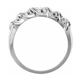 The Peridot Anniversary Band - view 3