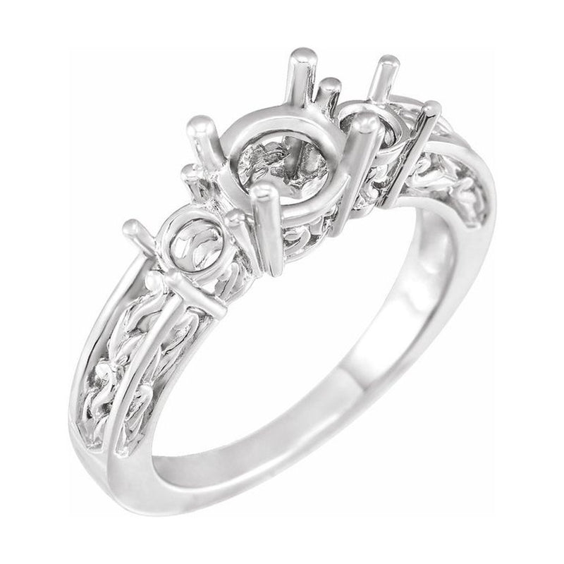 The Europa Wedding Band - view 3